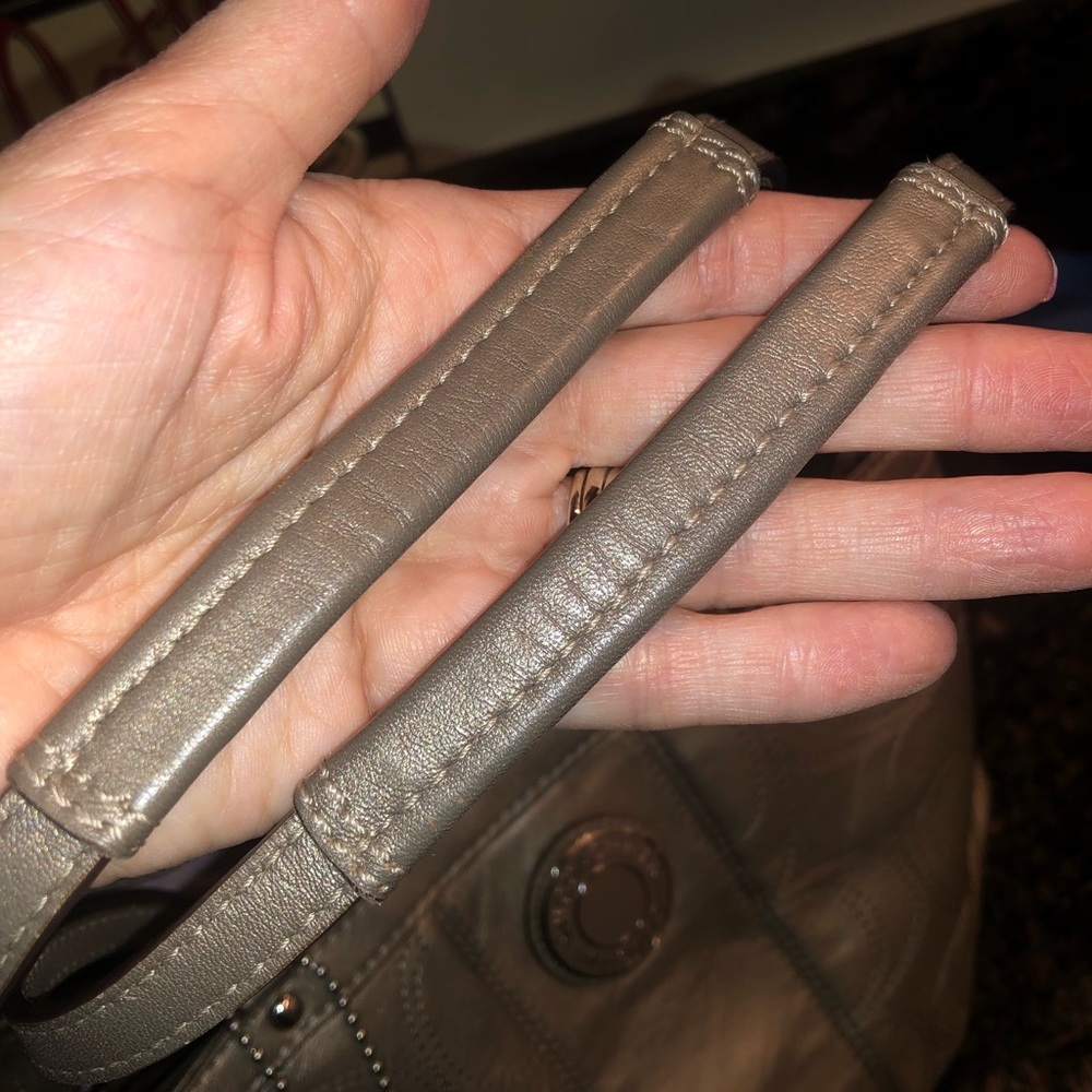 Coach A1276-F19413 Satchel in Bronze Leather - Picture 7 of 16